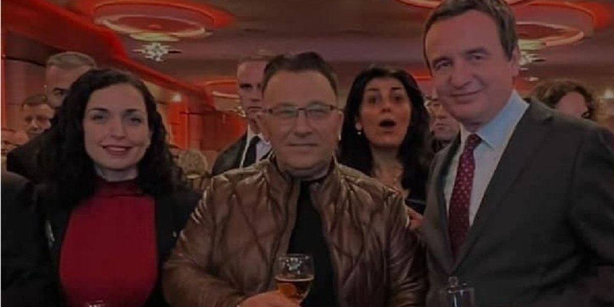 Kurti bančio s ubicom: Diler droge i oružja ubio troje ljudi i pobegao - na pijanki s njim bili i Vjosa i ministar policije tzv. Kosova