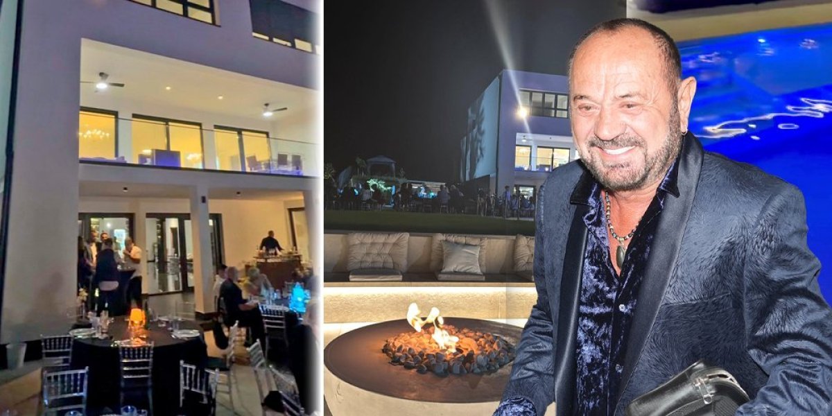 Vila od milion evra - Mile Kitić napravio useljenje u luksuznu nekretninu na Avali (FOTO)