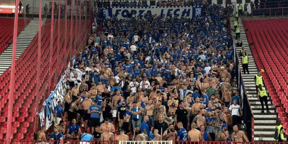 Stigli na "Marakanu": Nabildovani huligani Leha deluju zastrašujuće (FOTO/VIDEO)