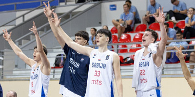 Srbija se bori za zlato na evropskem prvenstvu U16 proti Litvi