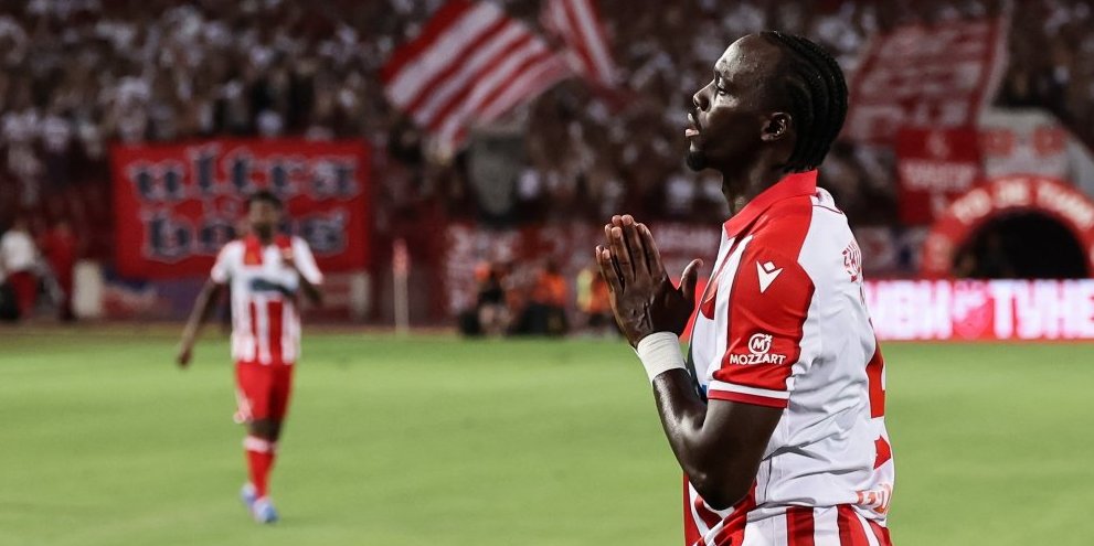 Ne može lepše: Šerif golom proslavio 100. nastup u dresu Zvezde (VIDEO)