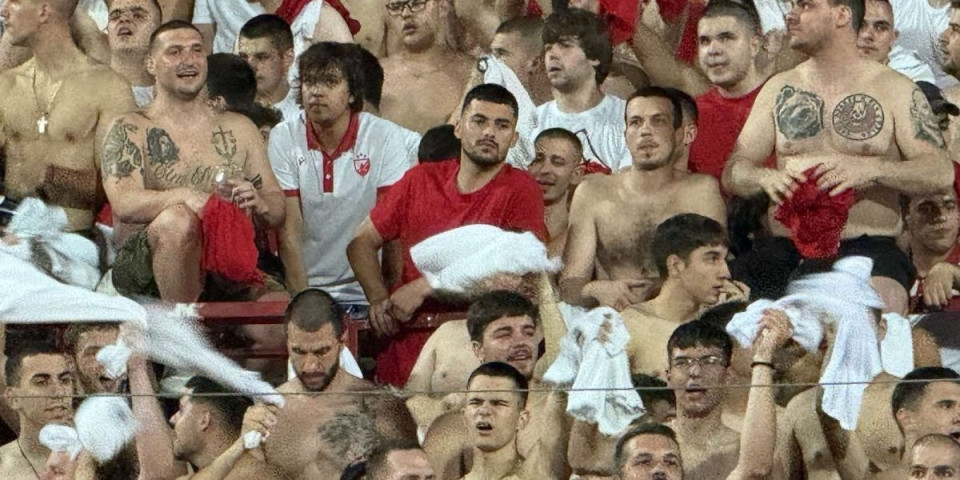 "Delije" u transu - Radonjić sa severa bodri Zvezdu protiv Leha (FOTO)