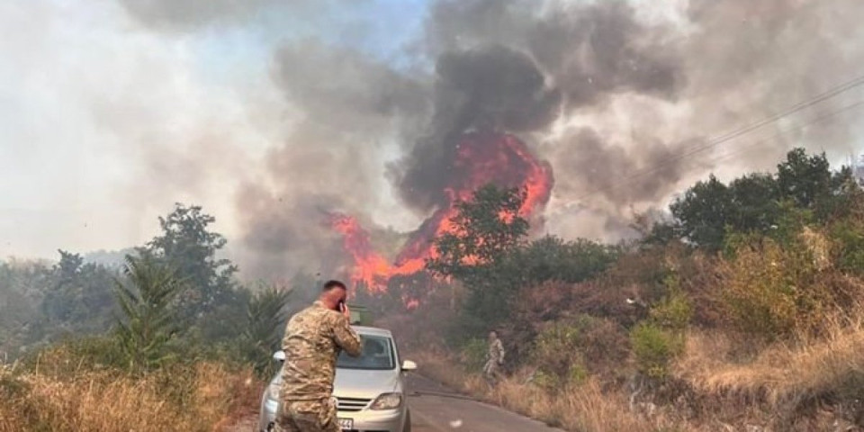 Požari u Crnoj Gori ne staju: Situacija se u ovom delu pogoršala