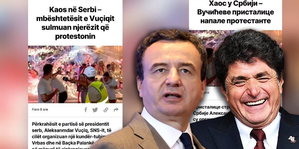 Laži im pomutile um, pa izvrću čak i ono što su sami priznali! Zajednička kampanja Kurtija i Šolaka protiv Srbije! (VIDEO)