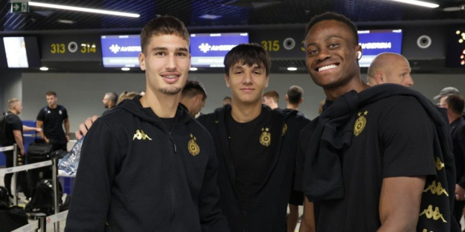 Blagojević presekao - Evo koji igrači Partizana su otputovali u Edinburg (FOTO GALERIJA/VIDEO)