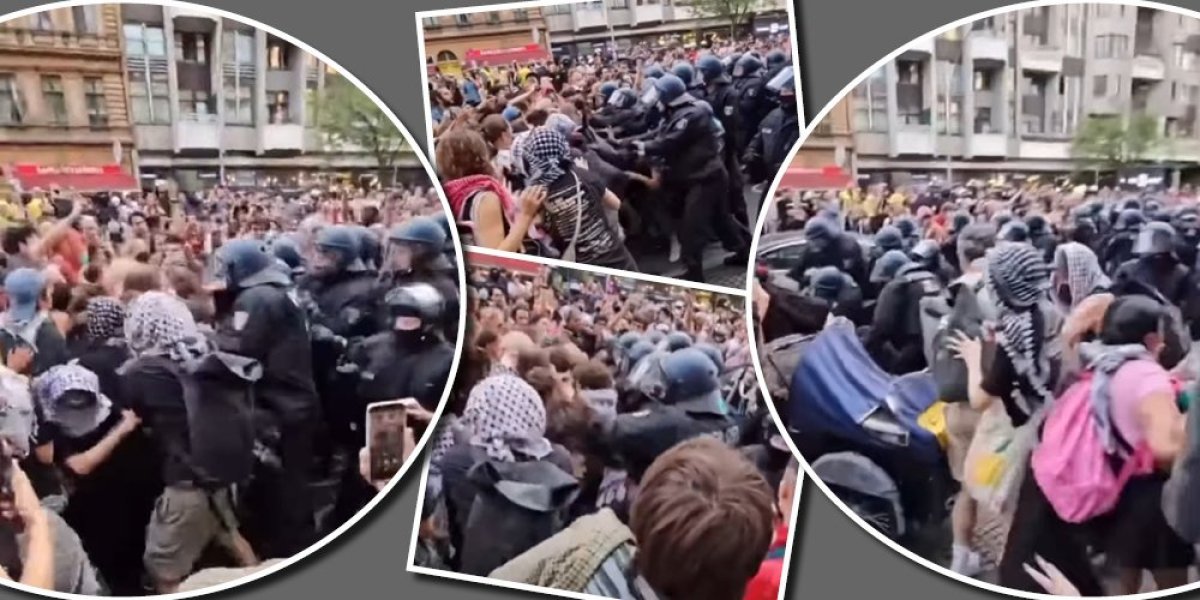 Brutalnost nemačke policije: Nisu pošteđene ni žene - pogledajte kako postupaju sa demonstrantima (VIDEO)