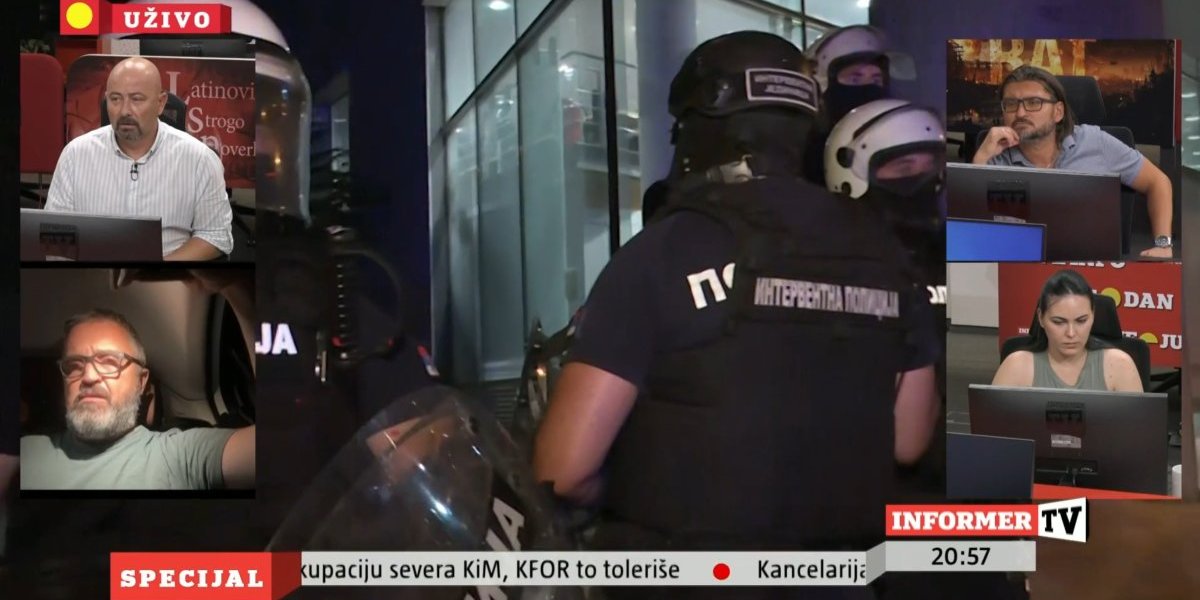 Povređen policajac tokom protesta u Novom Sadu! Blokaderi gađali prostorije SNS topovskim udarima