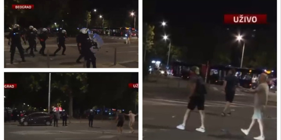 (FOTO, VIDEO) Silovanje Srbije! Blokaderi pokazali pravo lice: Nasilje, nasilje i samo nasilje!