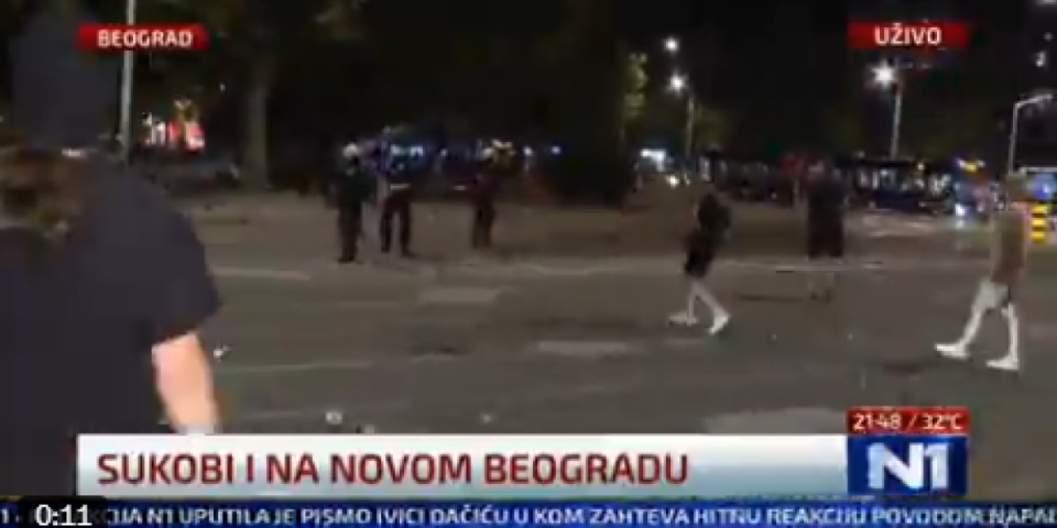 Ovi snimci sve otkrivaju: Pogledajte zverstva koja su sinoć činili "goloruki studenti" i šta su radili policajcima (VIDEO)