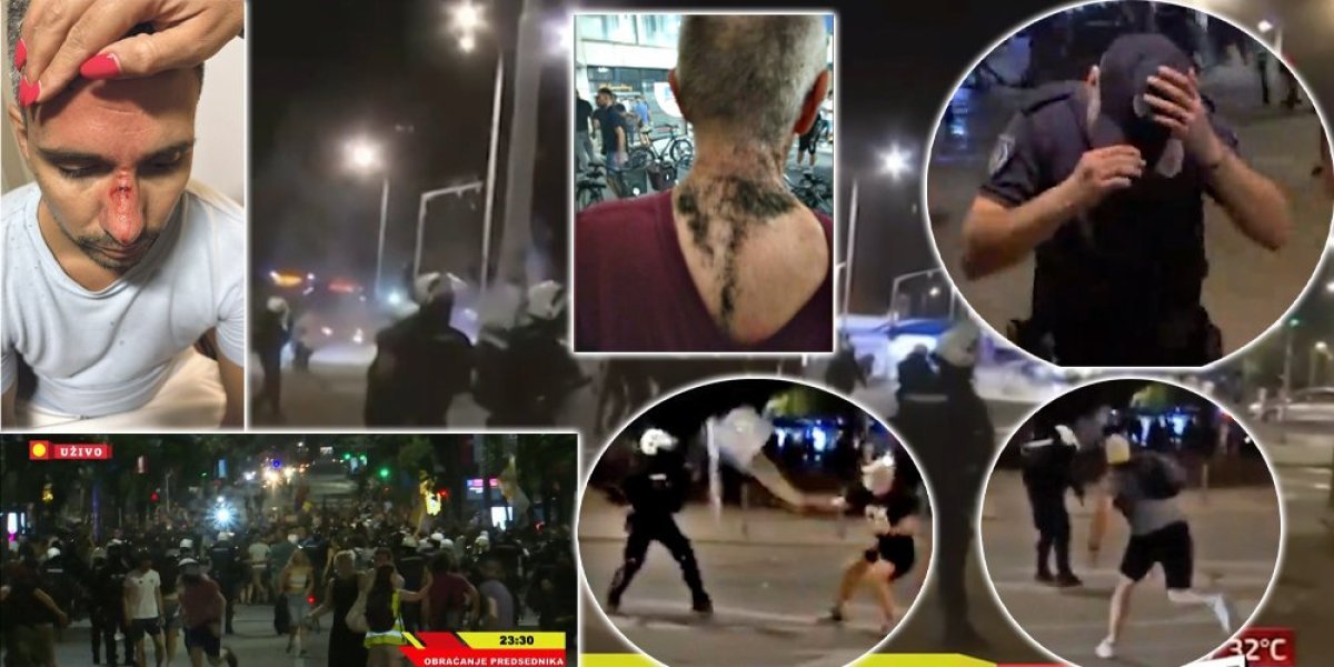 Ovako su blokaderi hteli da izazovu krvavi građanski rat: Naoružani do zuba krenuli da ljude spale žive, gazili ih i cepali im glave! (VIDEO)