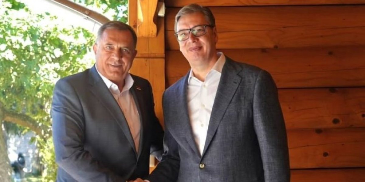 'Napadi na Srbiju i RS' - Vučić sa Dodikom: Razgovarali smo o zaštiti nacionalnih interesa! (FOTO)