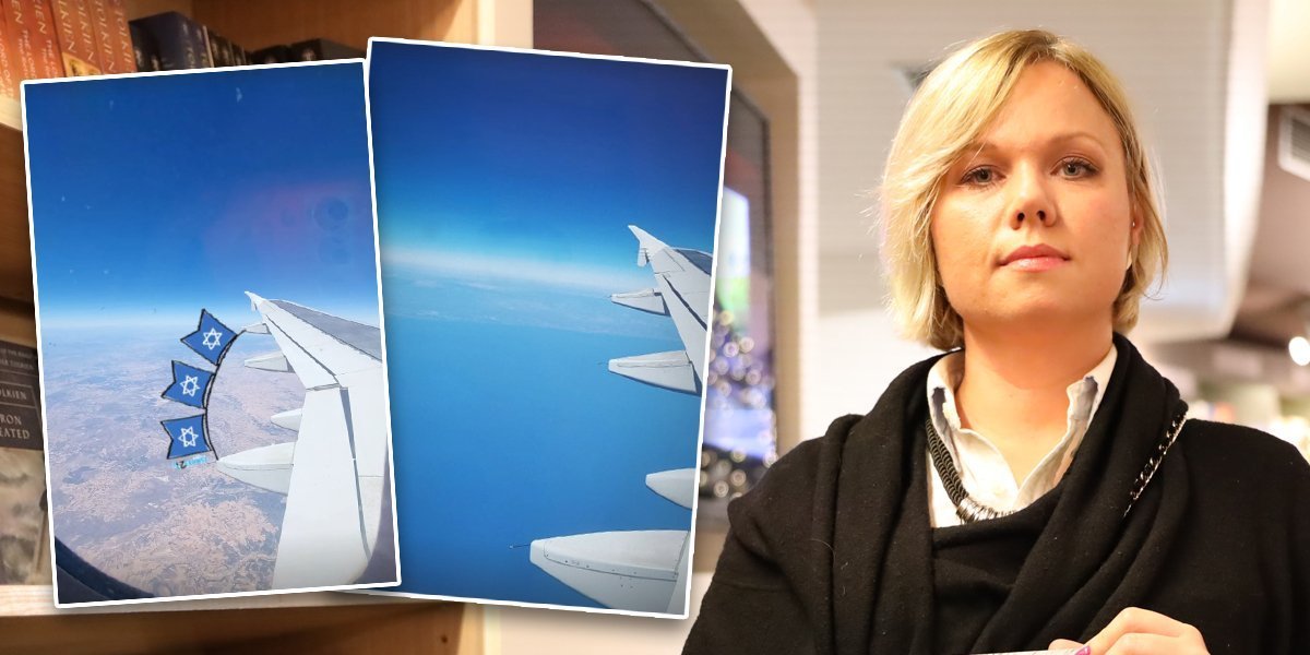 Dim je počeo da kulja u avionu punom ljudi: Srpska glumica objavila dramatičan snimak sa leta u Izrael (VIDEO)