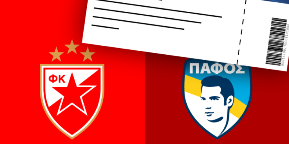 Oglasila se Zvezda: Karte za Pafos od danas i na blagajnama