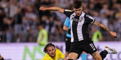 Bum - Vukotićeva "bomba" šokirala Škote: Partizan poveo, san o preokretu živi (VIDEO)