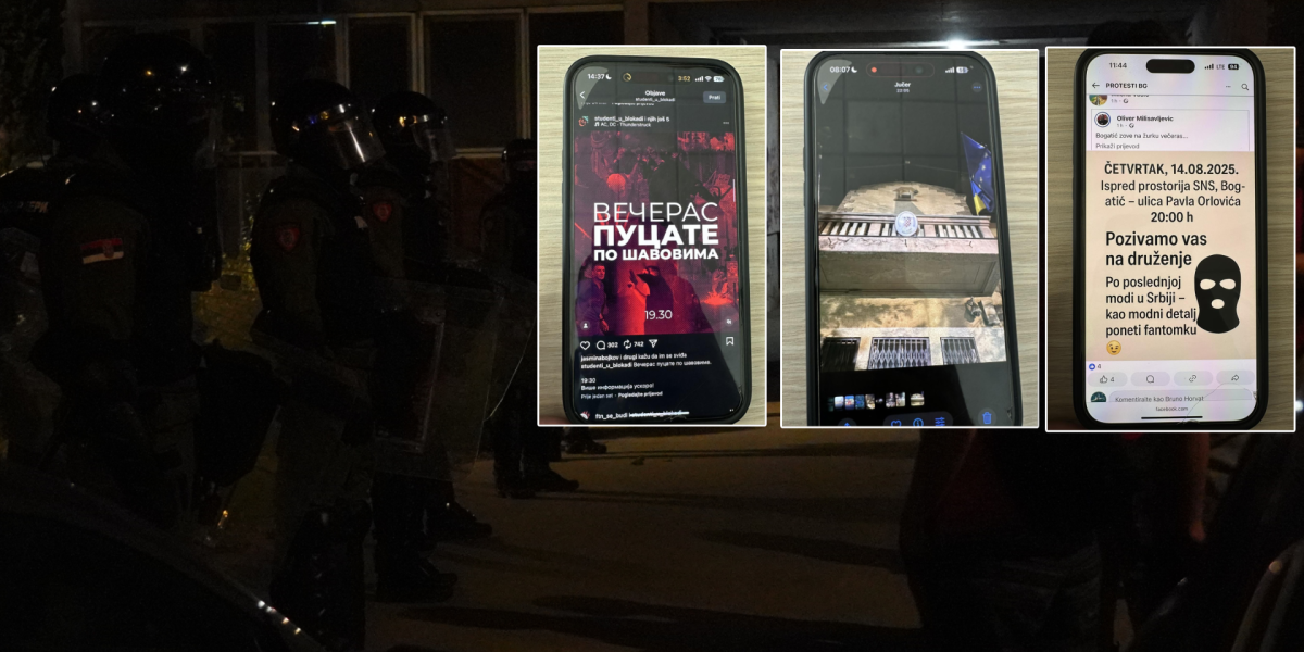 Ustaše ruše Srbiju! Saznajemo: Hrvat uhapšen na blokaderskom protestu u Beogradu