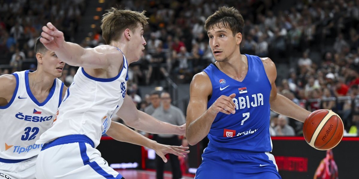 Srbija se plasirala u finale! Bogdanović sipao, Jokić se igrao...  "Orlovi" demolirali Češku