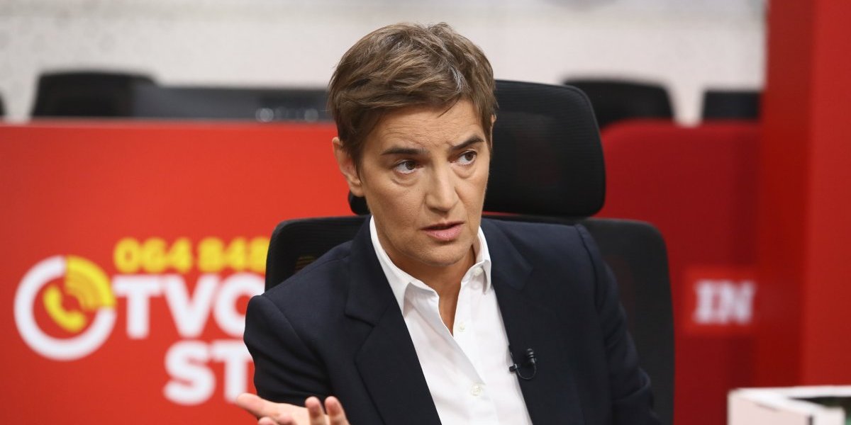 Želja za ubijanje Srba se širi po regionu! Brnabić o sramotnom skandiranju Hrvata u Podgorici