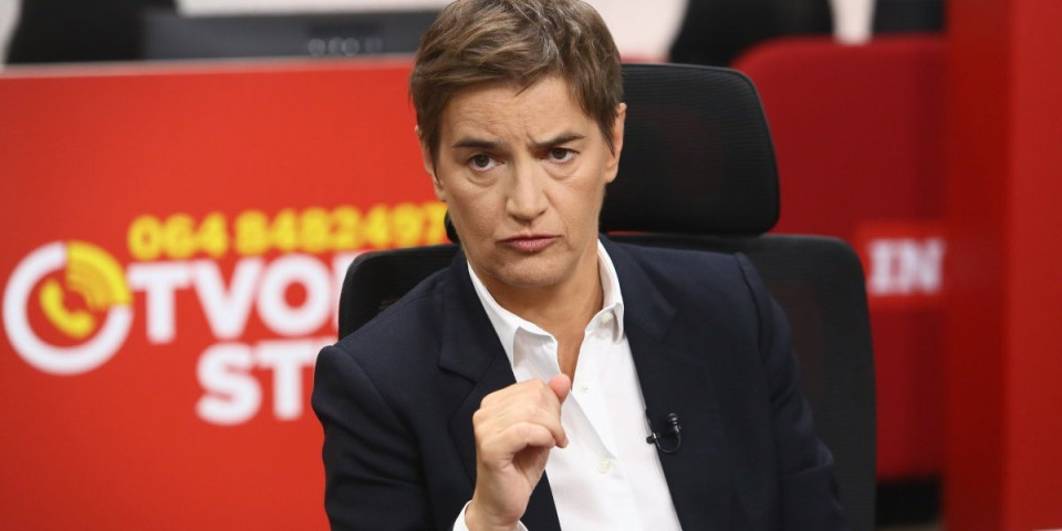 "Jedina vizija koju imaju za Srbiju jeste nasilje": Ana Brnabić otkrila razloge zašto su blokaderi odbili dijalog s Vučićem