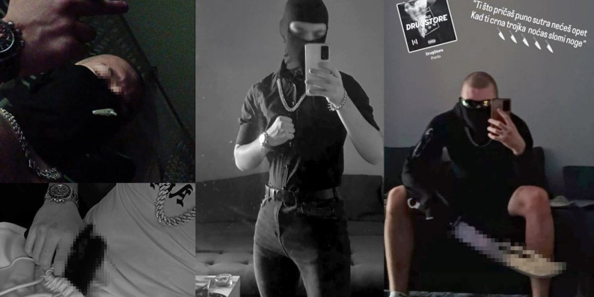 Mačeta, pištolj, poziv na masakr: Ovo je maloletnik (17) koji je u Pančevu pokušao da ubije tinejdžera (16) (FOTO)