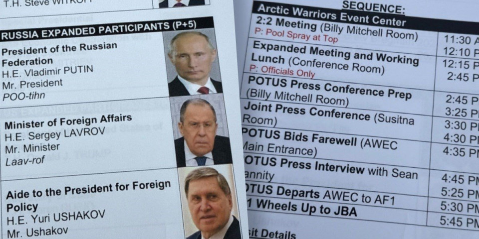 (FOTO) BOMBA! Ameri zaboravili tajne dokumente na Aljasci: Rusi i ceo svet u apsolutnom šoku, isplivale neverovatne stvari