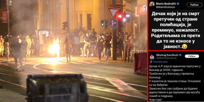 Monstruozne laži o smrti maloletnika nakon nasilnih protesta u Valjevu besomučno su širene društvenim mrežama, a pojedinci su išli toliko daleko da su čak izmislili i da se u pojedinim medijima oglasio otac pomenutog dečaka, za šta se ispostavilo da je najprljavija moguća laž.