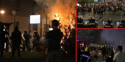 Zastrašujuće pretnje blokadera, koji sebe i dalje naziva studentom, odjeknule su juče kada je govoreći za tajkunsku televiziju N1 on istakao kako se pribojava scenarija koji će se odviti u našoj zemlji 1. novembra.