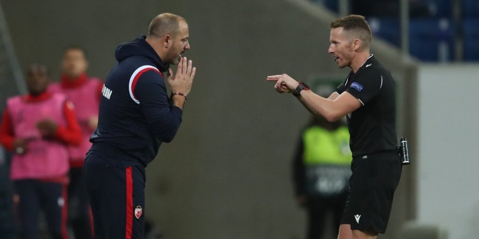 Određen sudija za meč Zvezde i Pafosa: Stankoviću dao crveni karton, a Partizanu je bio srećne ruke