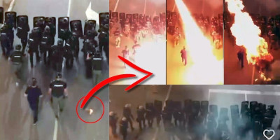 Predsednik Srbije Aleksandar Vučić danas je tokom obraćanja naciji iz Palate Srbija upozorio kako su nasilni blokaderi spremni na sve, pa je postavio i pitanje koga će oni nakon zastrašujućeg podmetanja požara u prostorijima SNS u više gradova Srbije narednog pokušati da spale. A da im je to jasna namera i da su spremni i da ubiju dokazuje uznemirujući snimak do kog je došao Informer.