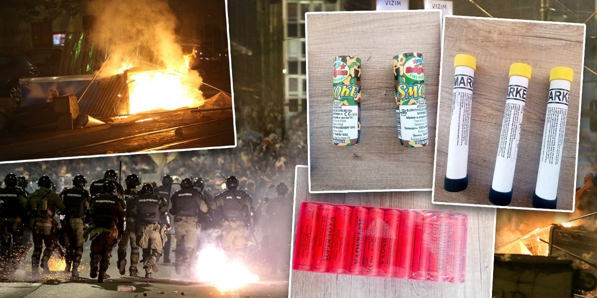 UHAPŠENO PETORO NASILNIKA! Spremaju haos u Nišu, evo šta im je policija zaplenila (FOTO)