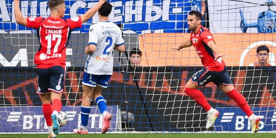 Gajić zablistao u moskovkom derbiju: Srbin dao gol u stilu najvećih napadača (VIDEO)