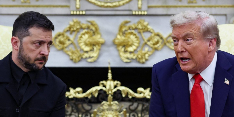 Tramp šokirao svet izjavom: Zelenski posle ovoga može samo da se sakrije