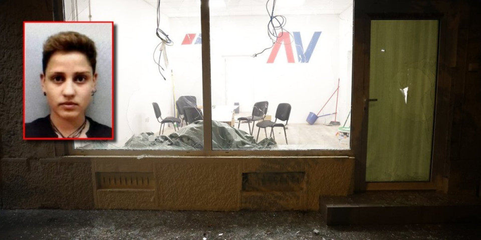 Ona je uništavala prostorije SNS na Paliluli: Obožava Albaniju i Hrvatsku, a lomi po Srbiji (FOTO)