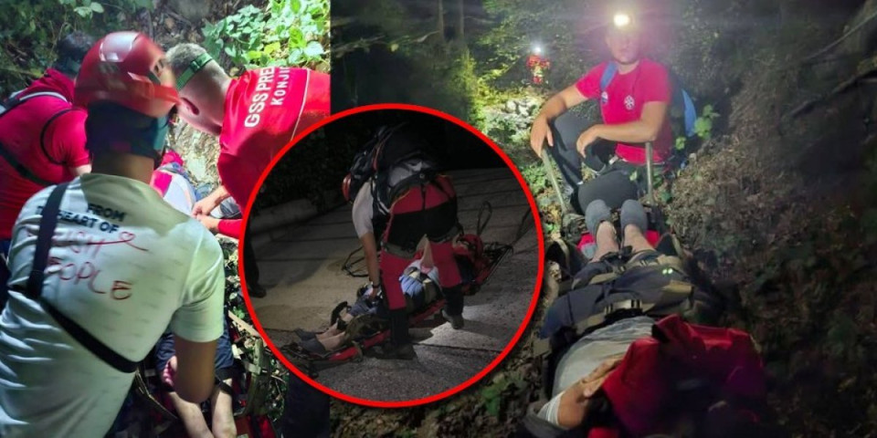 Drama nad provalijom: Muškarac poginuo, žena teško povređena