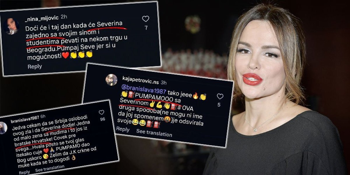 Blokaderi ustaše planiraju da dovedu Severinu da peva u Srbiji! Uglas poručuju: Srbi su genocidni!