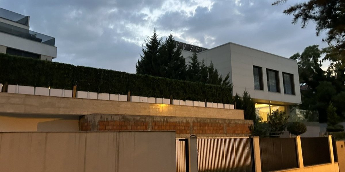 Radovi na vili Harisa Džinovića