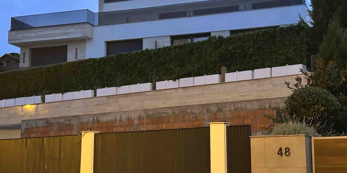 Radovi na vili Harisa Džinovića