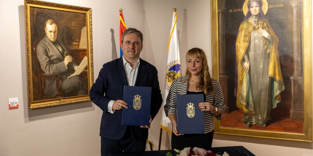 Selaković u Vršcu potpisao tri ugovora za finansiranje projekata  u kulturi ukupne vrednosti 19.552.000 dinara