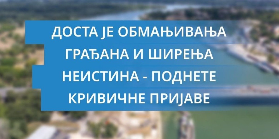 Pale krivične prijave protiv Nove S: Dosta je obmanjivanja građana