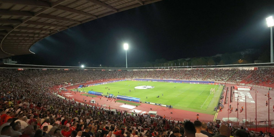 (VIDEO) Auuu, ludilo mozga: Umetničko delo navijača Zvezde - Pogledajte sjajnu koreografiju "delija" pred meč s Pafosom