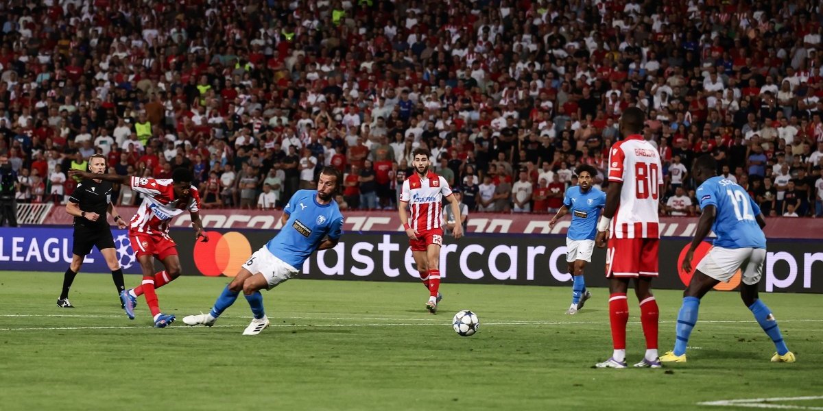 Katastrofa na "Marakani": Zvezda gubi 2:0 posle užasne greške veziste (VIDEO)