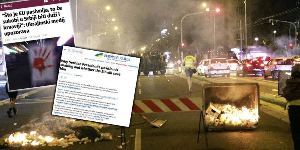 Ukrajinski i Šolakovi mediji žele prolivanje srpske krvi: Ukrajincima je malo jedan Majdan i njihov rat, žele da gori i Srbija!