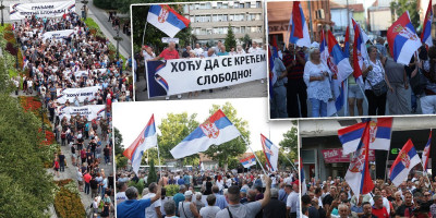 Građani Srbije su se okupili na tačno 50 lokacija i izrazili nezadovoljstvo povodom blokada.