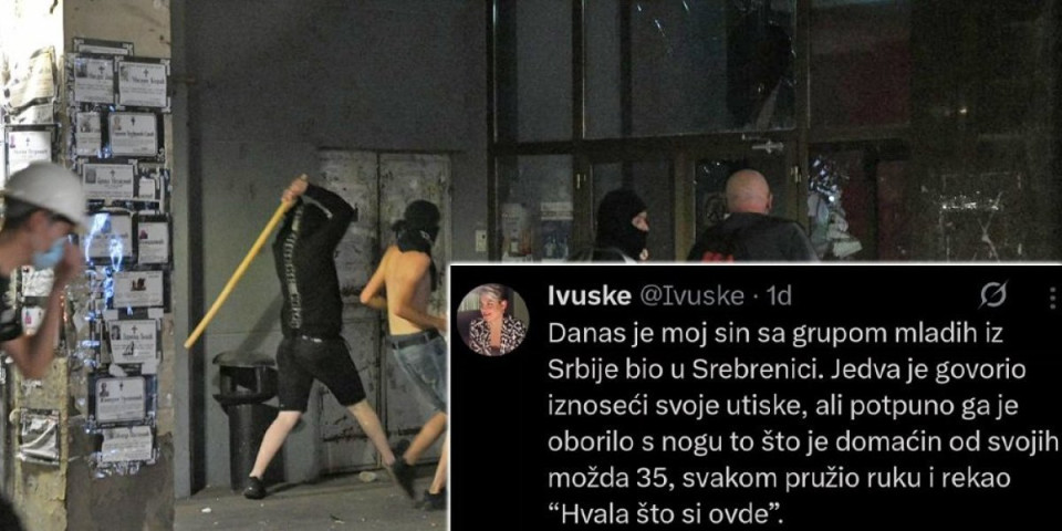 Ovo je klasičan primer blokadera teroriste: Napada crkvu, mrzi Vučića, optužuje Srbe za genocid i hvali se: "Sin mi je bio u Srebrenici"