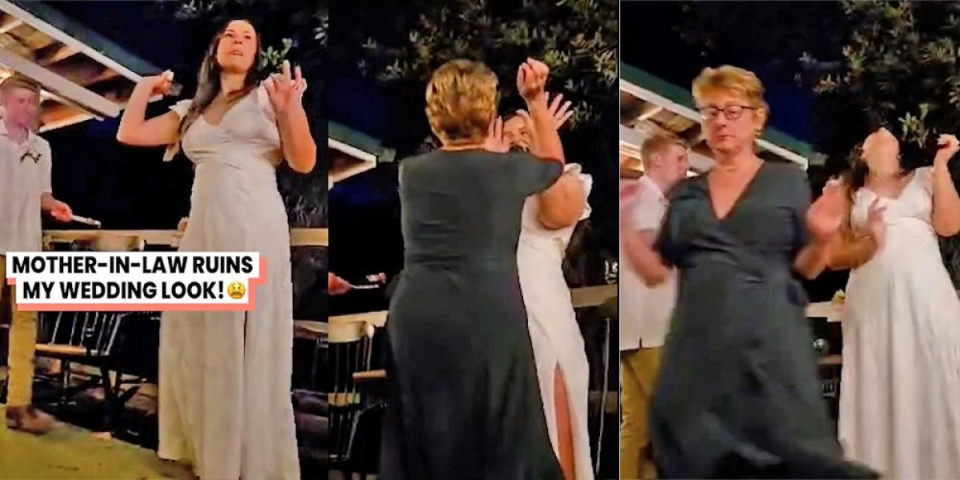 Svekrva zalepila snaji tortu na lice: Neviđen skandal na svadbi, snimak zapalio internet (VIDEO)