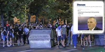 Tajkunski, niskotiražni list Danas prevazišao je samog sebe objavivši autorski tekst šiptarskog novinara i publiciste Vetona Suroia u kom on, komentarišući aktuelnu situaciju u Srbiji, najavljuje novi rat u našoj zemlji.