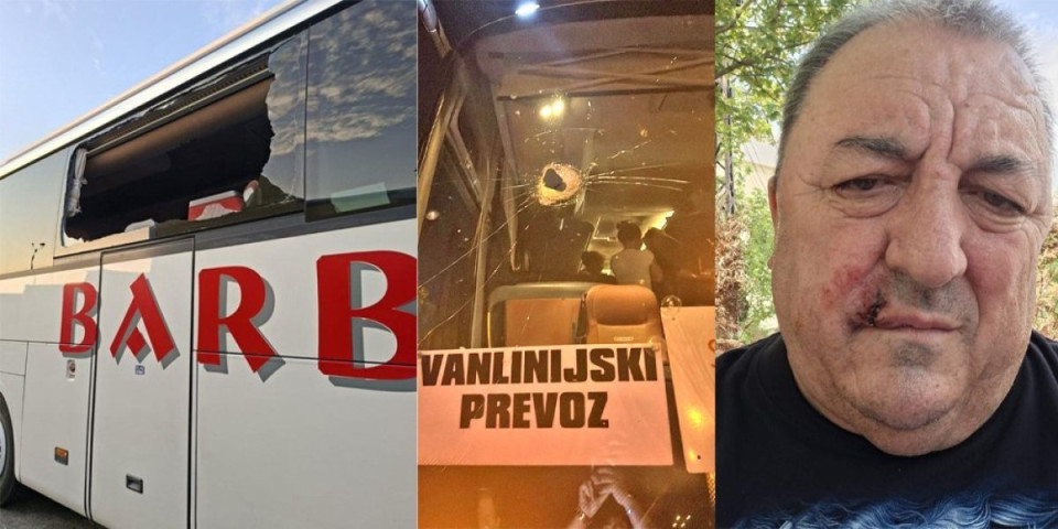 Mogao sam da ostanem bez oka, sreća da smo svi živi i zdravi: Oglasio se vozač kamenovanog autobusa (FOTO)