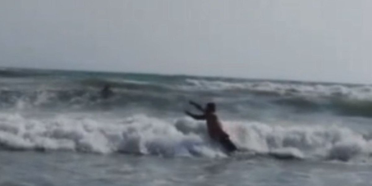 Drama u Crnoj Gori: Hrabri inspektor iz Novog Pazara spasao ženu od utapanja (FOTO)