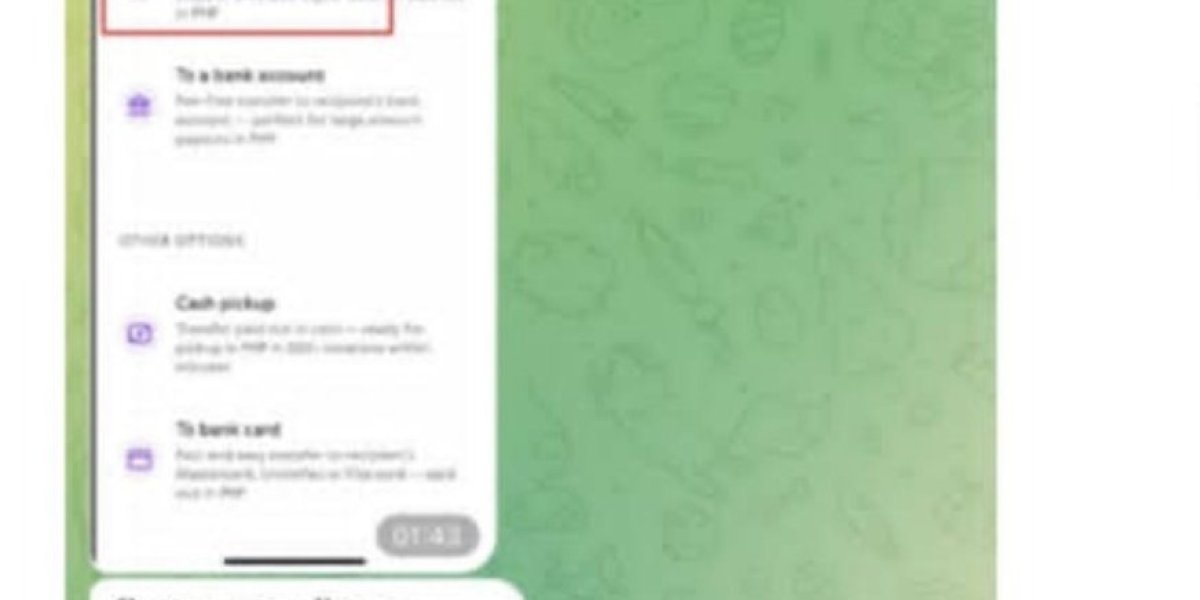 Poruke na platformi "Telegram"