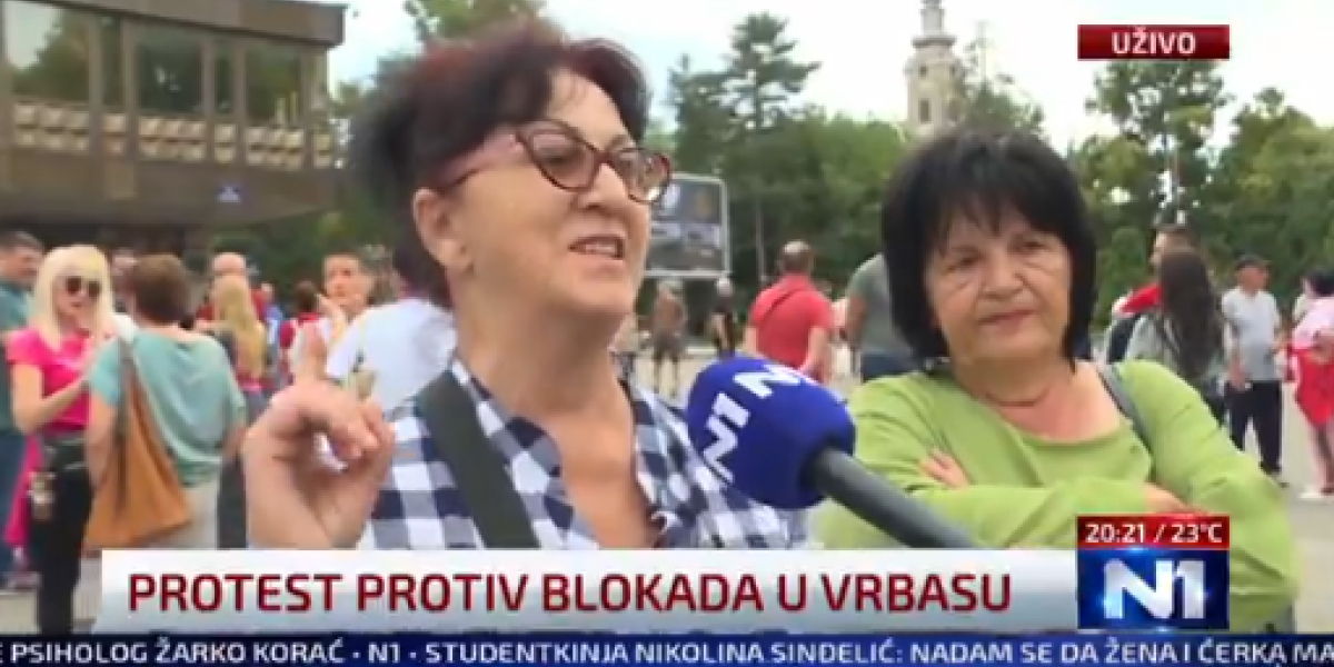 Građani Vrbasa očitali bukvicu novinarima N1, nisu znali šta ih je snašlo: Pokušali da isprovociraju narod, ali su dobili ono čemu se nisu nadali (VIDEO)