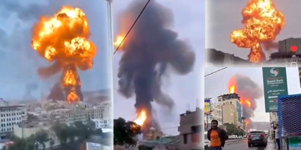 Izrael razara Jemen: Devet mrtvih, 118 ranjenih u napadima na Sanu! (FOTO/VIDEO)